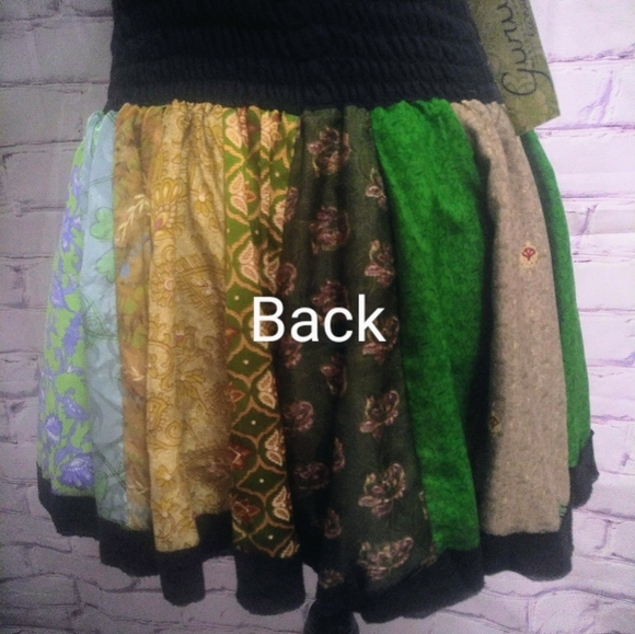 Silk skirt, sustainable fashion - Picture 3 of 5